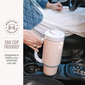 Ello Oasis BPA-free and top-rack dishwasher safe for easy cleaning.