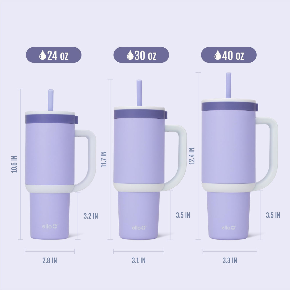 Ello Oasis BPA-free design for daily use