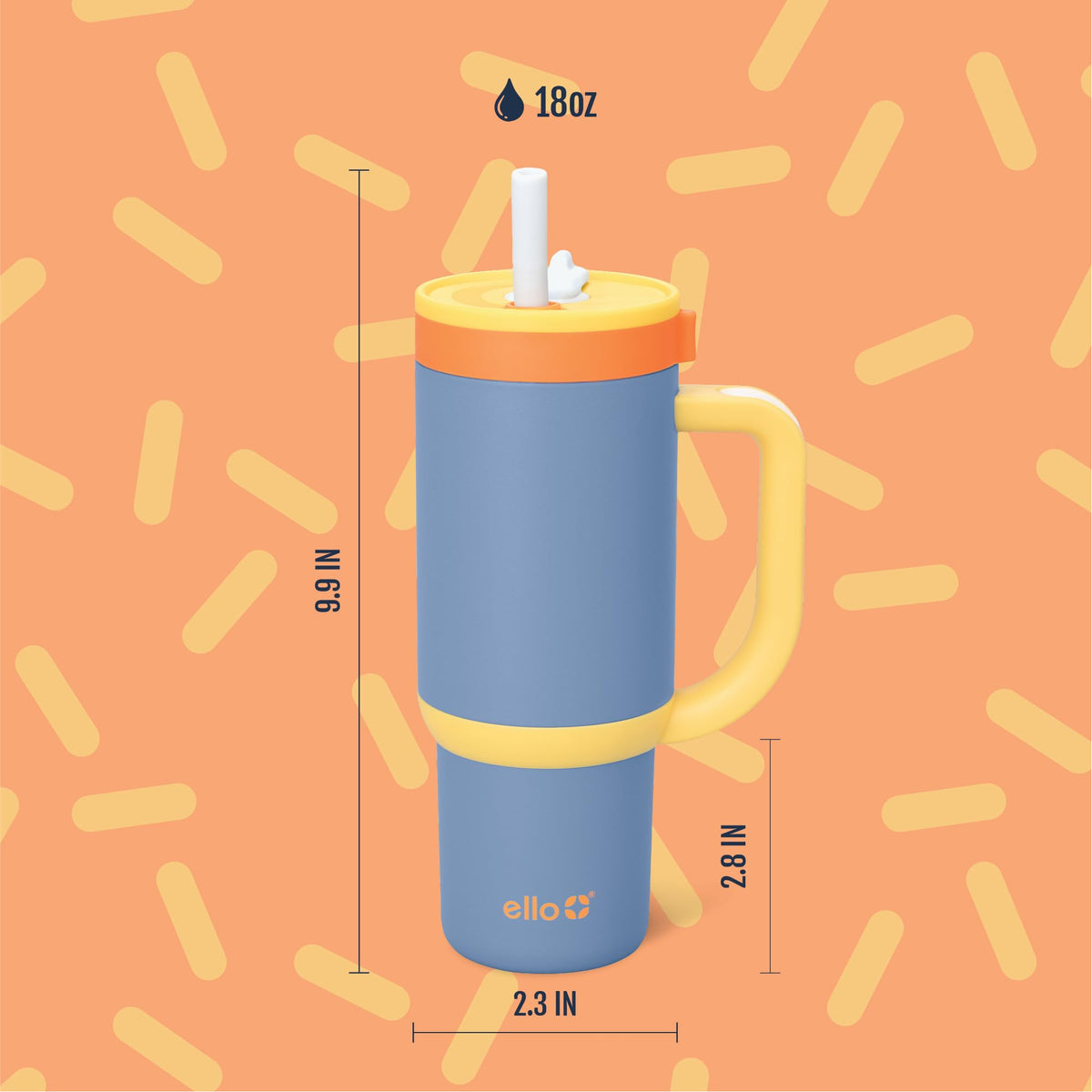 Ello Oasis is BPA-free for safe everyday hydration.
