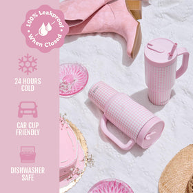 Ello Oasis cold retention up to 24 hours keeps beverages refreshing.