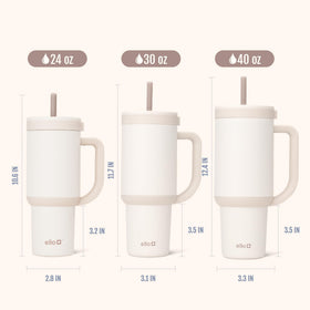 Ello Oasis cream-tonal finish adds a soft, stylish look.