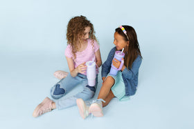 Ello Oasis cup-holder friendly design travels easily between home and school