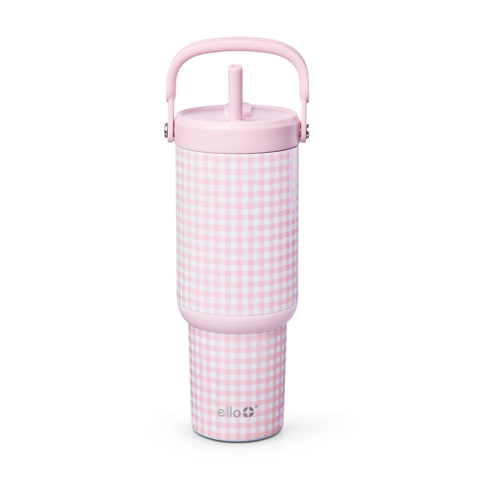 Ello Oasis Go+ 26oz with top handle for easy, on-the-go hydration.