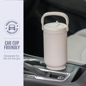 Ello Oasis Go+ 26oz tumbler in Rose Navy adds style to daily hydration.
