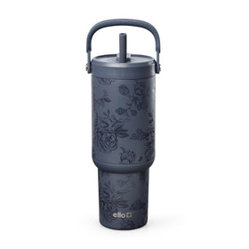 Ello Oasis Go+ 26oz tumbler with top handle keeps drinks within reach on the go.