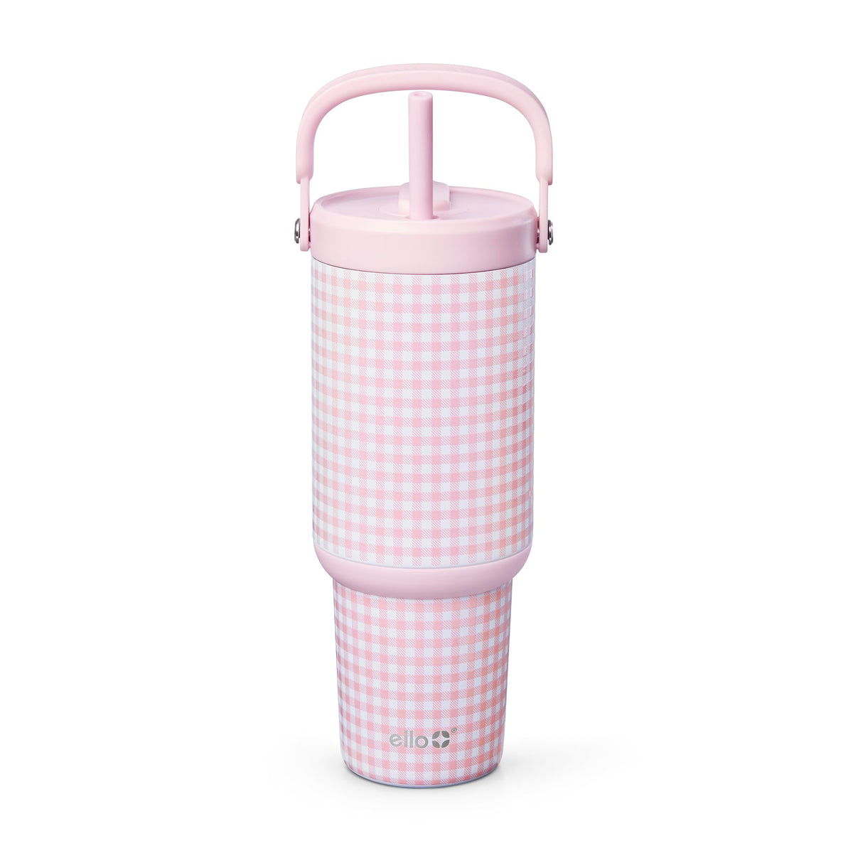Ello Oasis Go+ 32oz tumbler with top handle for easy on the go hydration