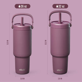 Ello Oasis Go+ top-rack dishwasher safe for easy cleaning.