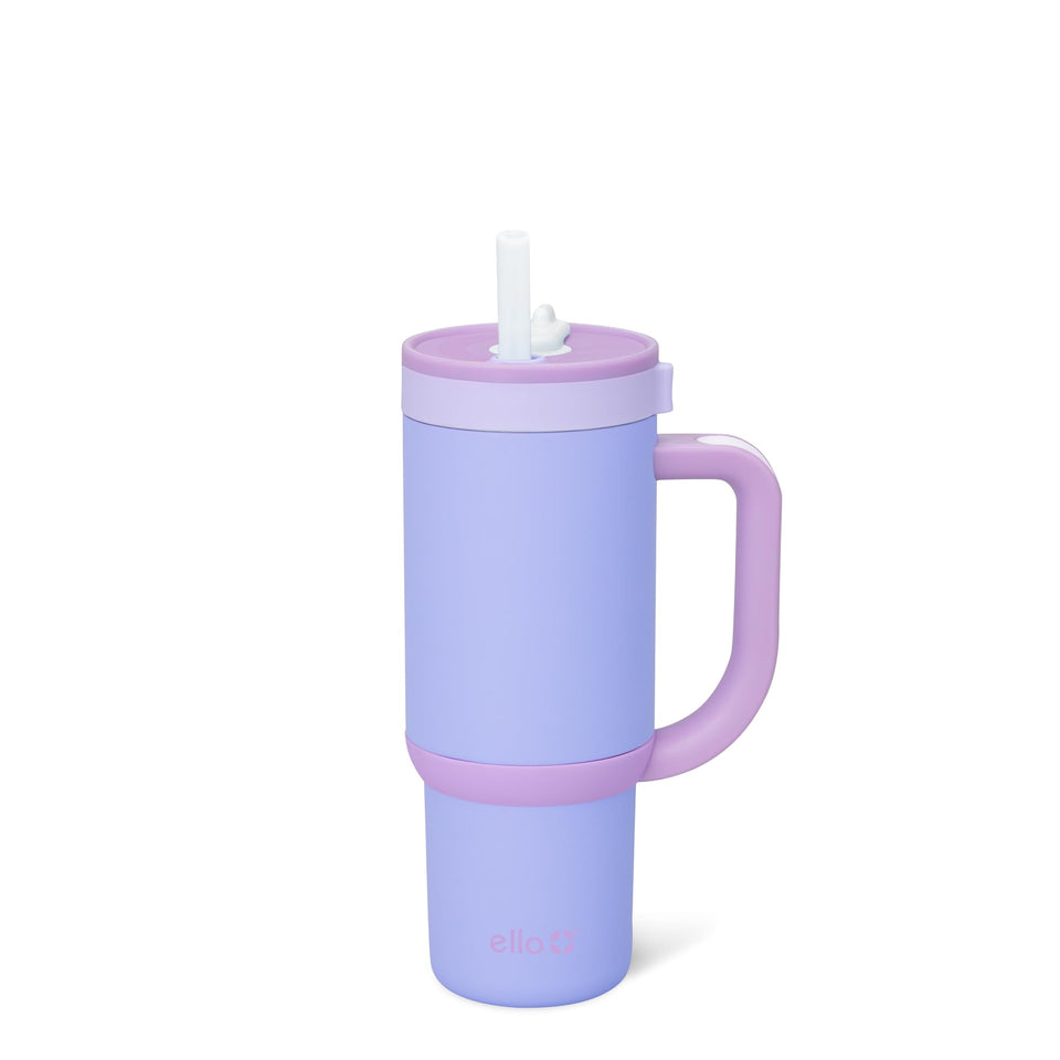 Ello Oasis leakproof tumbler with retracting straw for mess-free school days