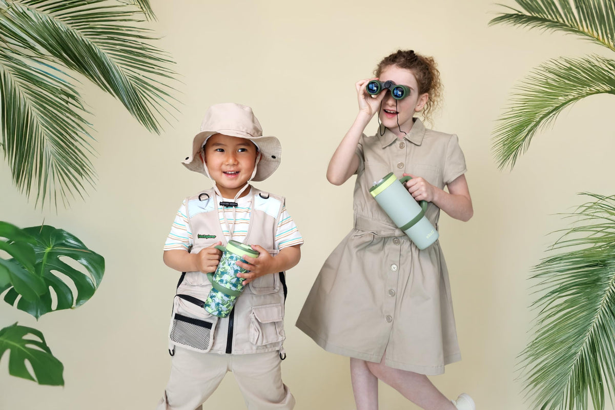 Ello Oasis spill-free, easy-to-clean bottle for school and practice.