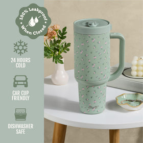 Ello Oasis is BPA-free and top-rack dishwasher safe for easy cleaning.