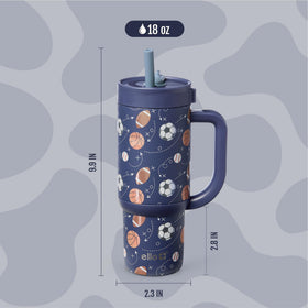 Ello Oasis available in vibrant colors and patterns for stylish hydration.