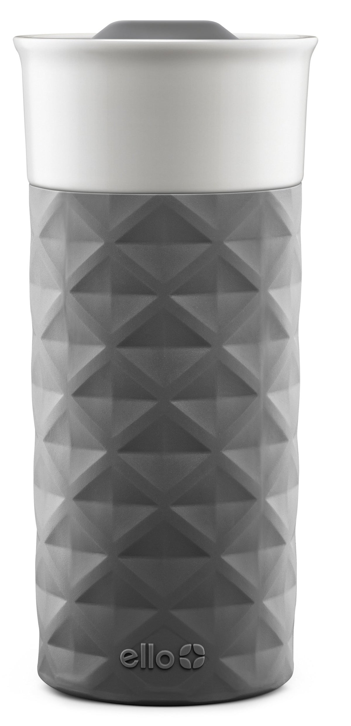 Ello Ogden ceramic travel mug 16oz preserves flavor, keep beverages warm during daily commute.