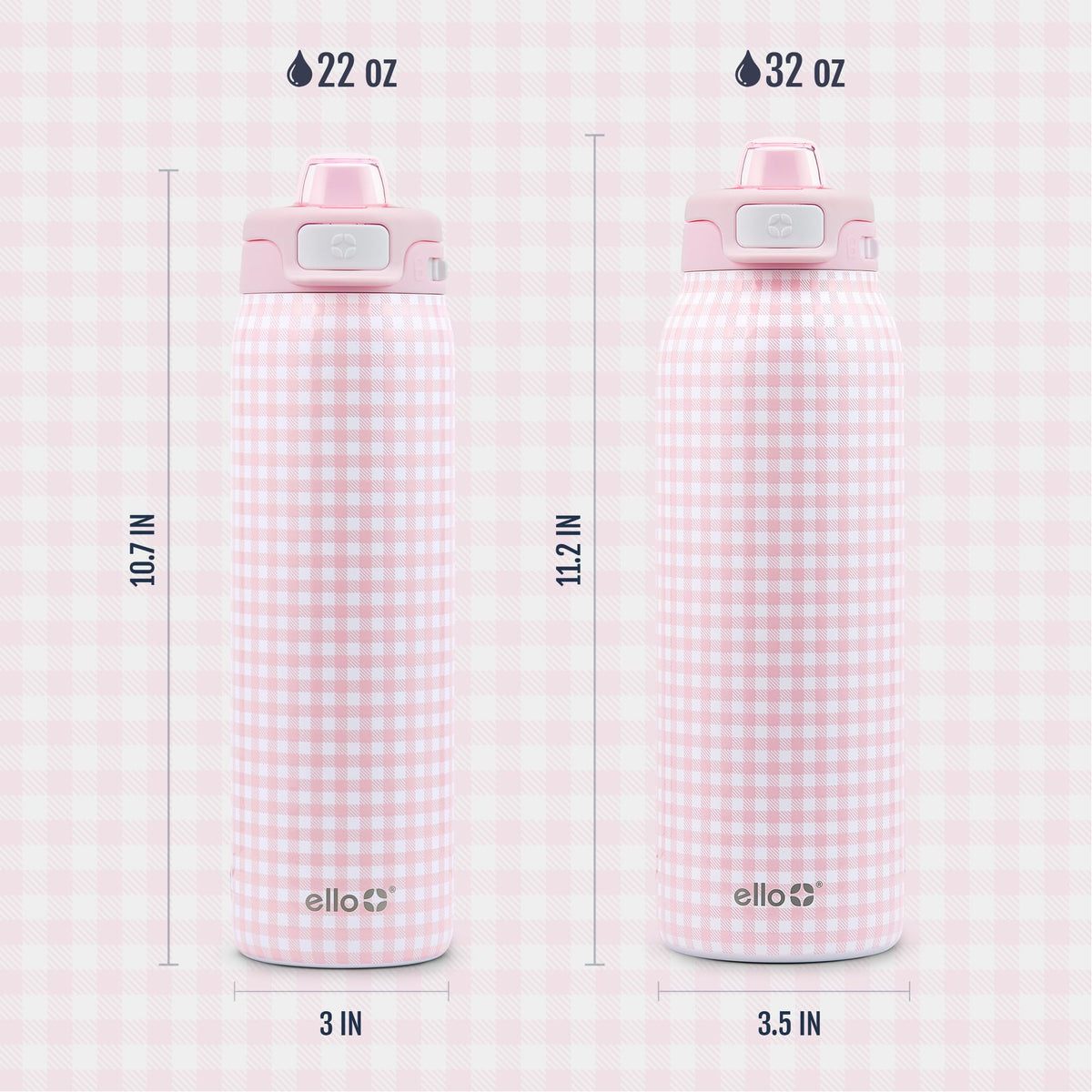 Ello Pop & Fill bottle BPA-free design for safe reuse.