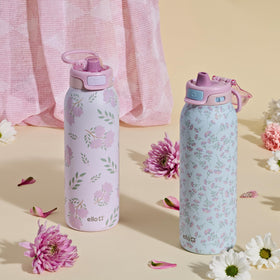 Ello Pop & Fill dual sip and chug in action for versatile hydration