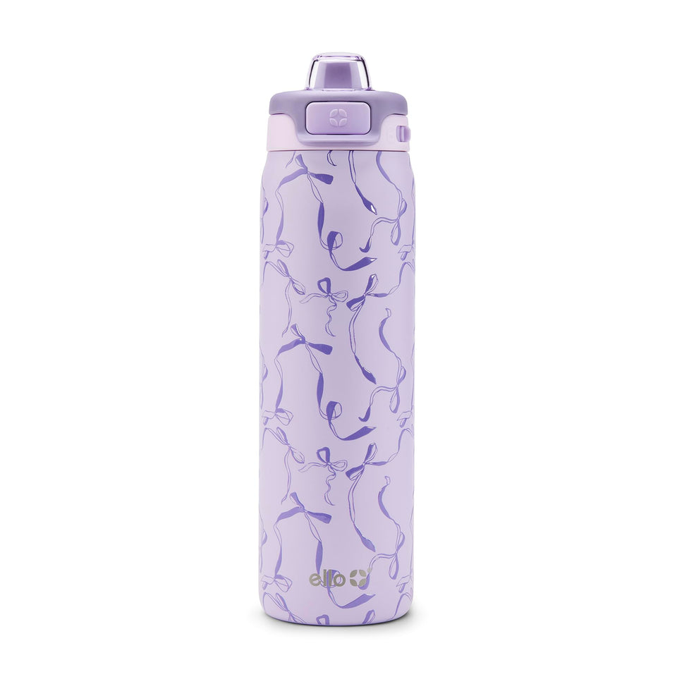 Ello Pop & Fill 22oz bottle with quick-fill lid for fast refills on the go