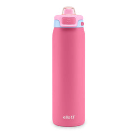 Ello Pop & Fill 22oz bottle with quick-fill lid for fast refills on the go.