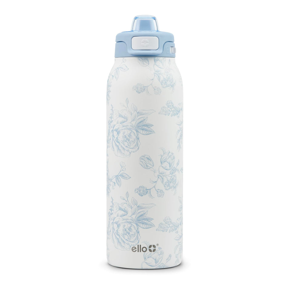Ello Pop & Fill 32oz bottle with quick-fill lid for fast refills