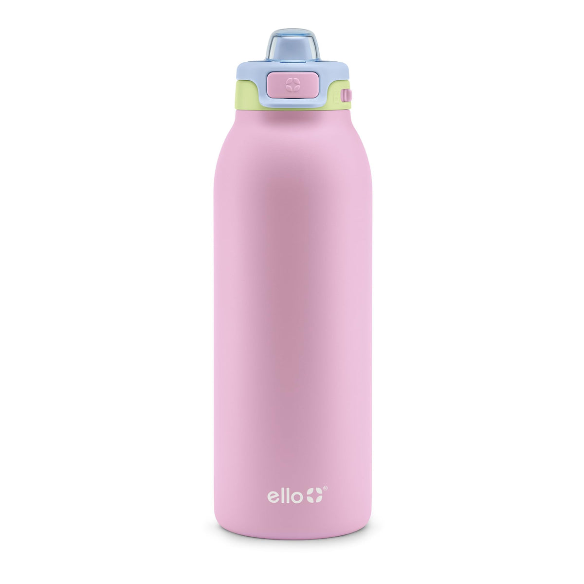 Ello Pop & Fill 40oz bottle with quick-fill lid for fast refills