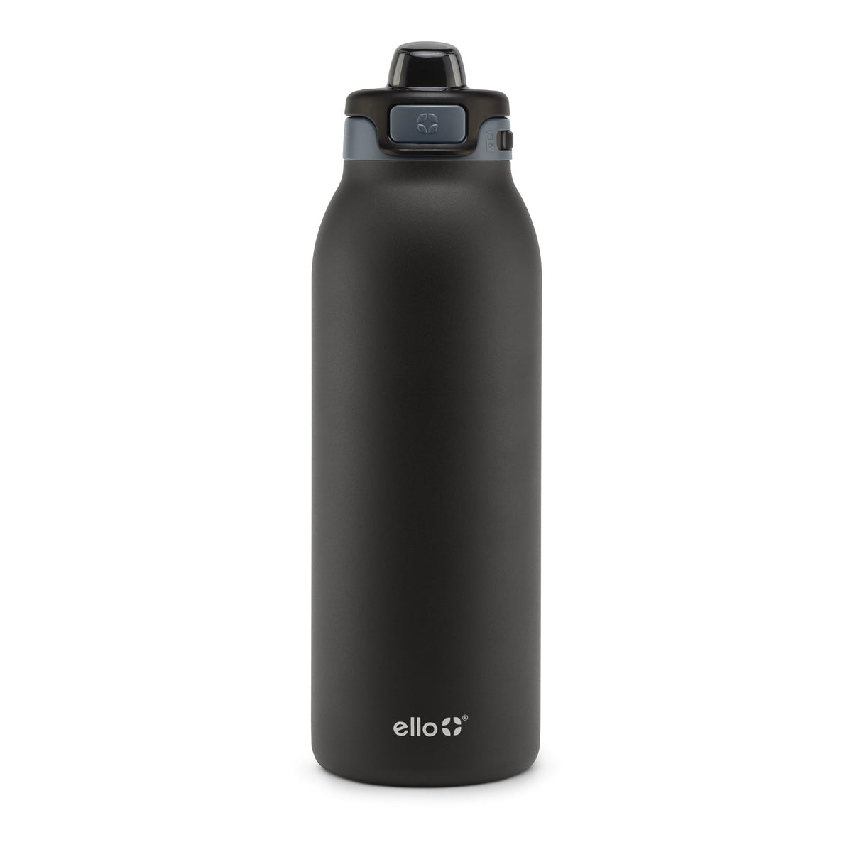 Ello Pop & Fill 40oz bottle quick-fill lid enables fast refills.