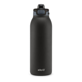 Ello Pop & Fill 40oz bottle quick-fill lid enables fast refills.