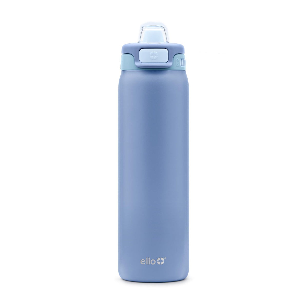 Ello Pop and Fill bottle with quick fill lid for fast refills on the go.