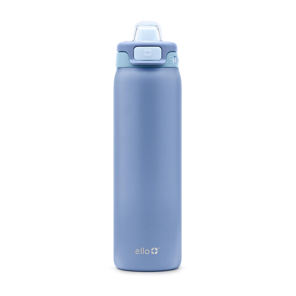 Ello Pop and Fill bottle with quick fill lid for fast refills on the go.