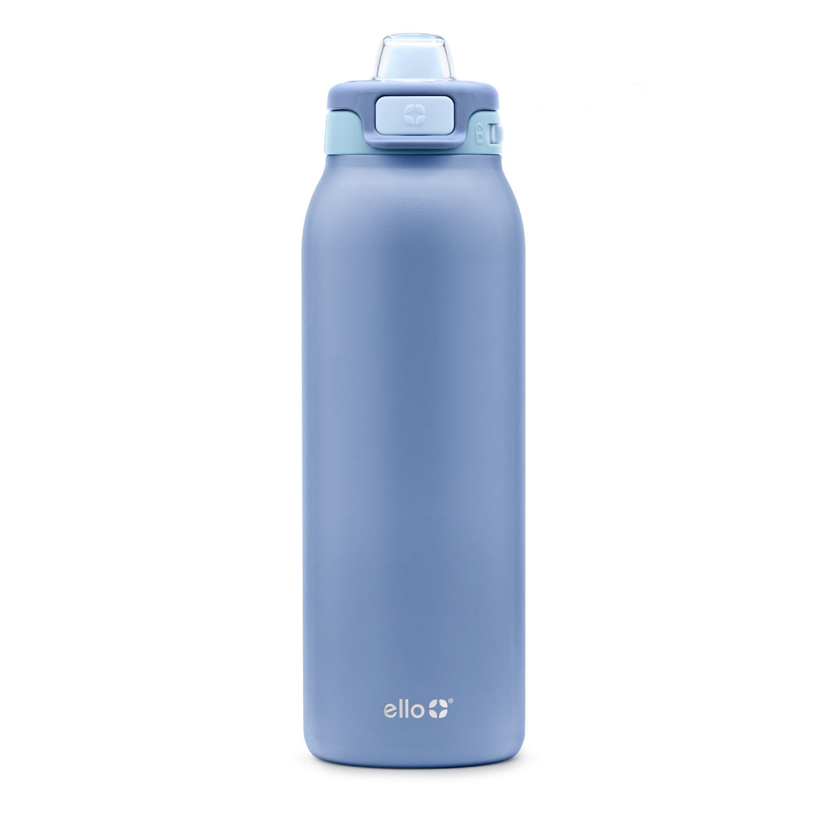 Ello Pop & Fill bottle front view in Raincloud finish for daily hydration