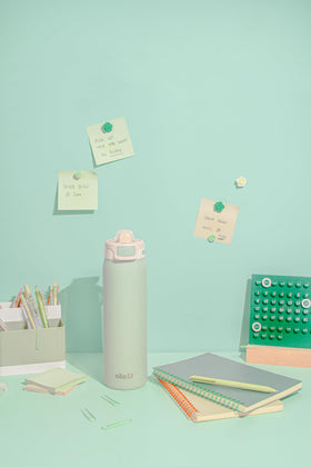 Ello Pop & Fill BPA-free and reusable for eco-friendly hydration.