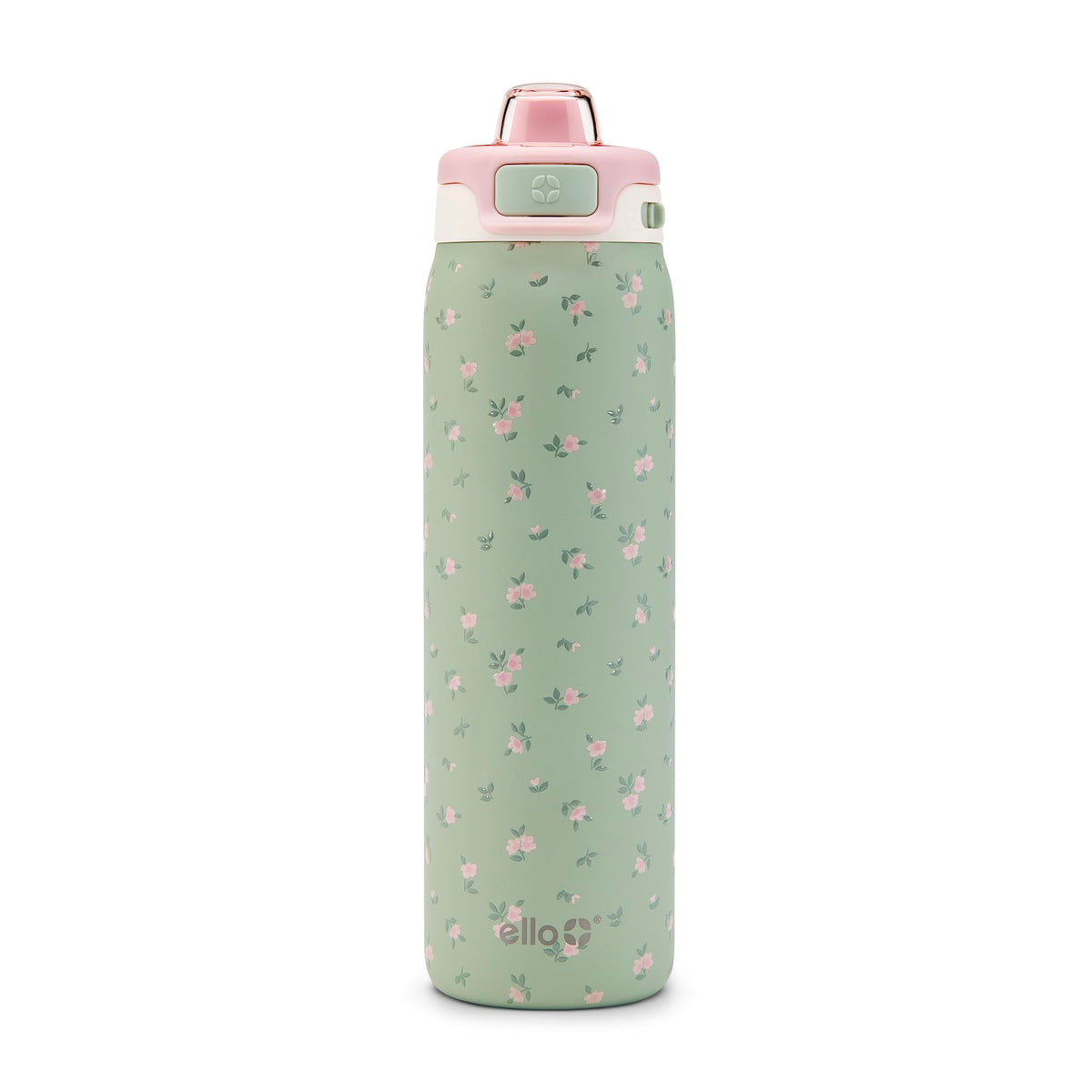 Ello Pop & Fill bottle with quick-fill lid for fast refills on the go.
