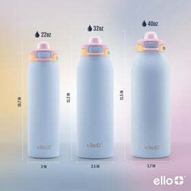 Ello Pop and Fill carry loop makes on-the-go hydration easy during commutes and hikes