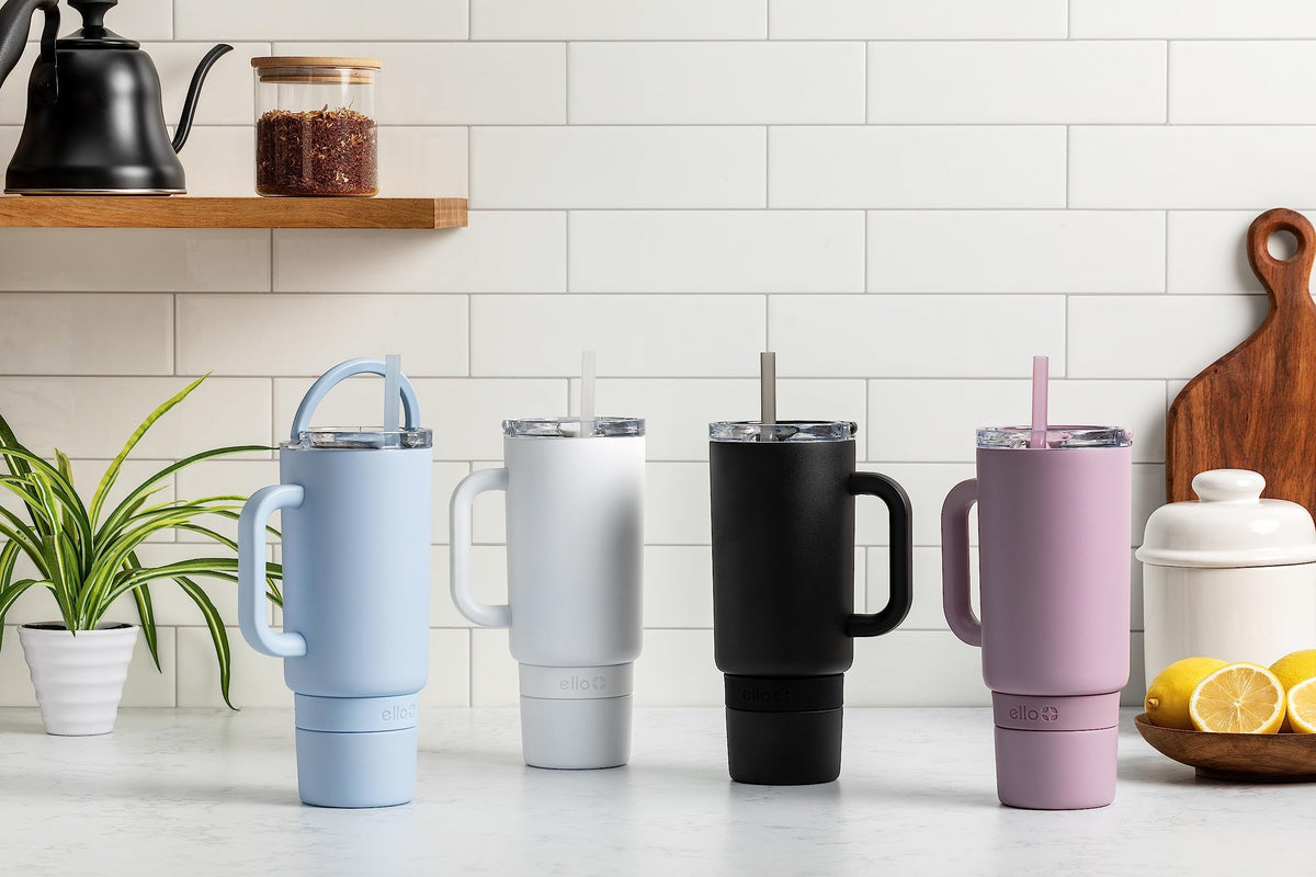 Ello Port 40oz BPA-free design supports reusable hydration