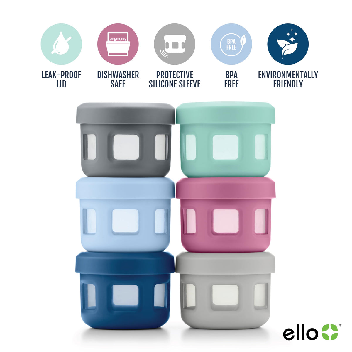 Ello silicone sleeve adds durability and grip during transport
