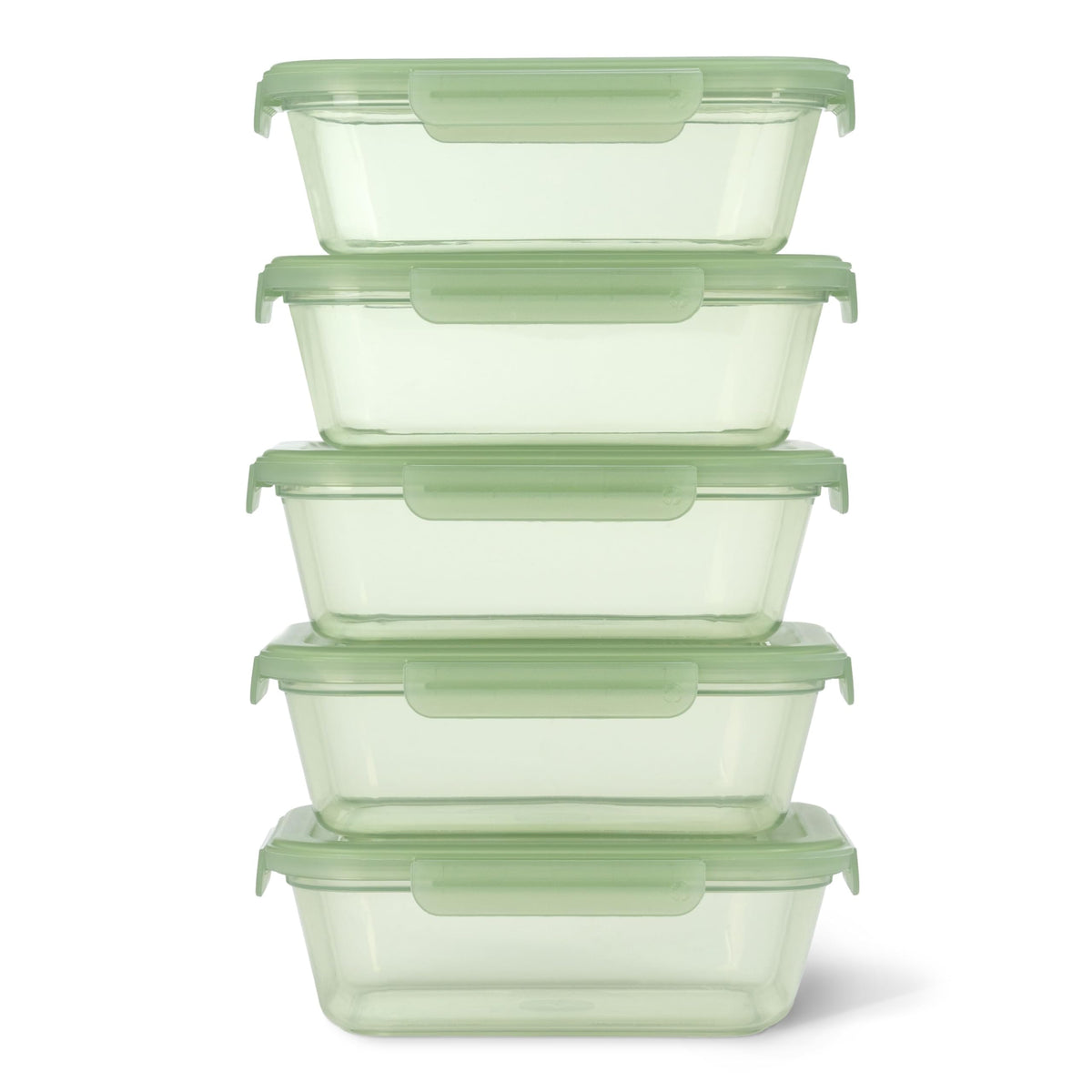 Ello Snap & Nest 10-piece set with 4.5 cup containers for organized meal prep