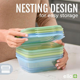 Ello Snap & Nest microwave-safe without lid for quick reheating
