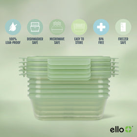 Ello Snap & Nest nesting design saves cabinet space and keeps pantry tidy