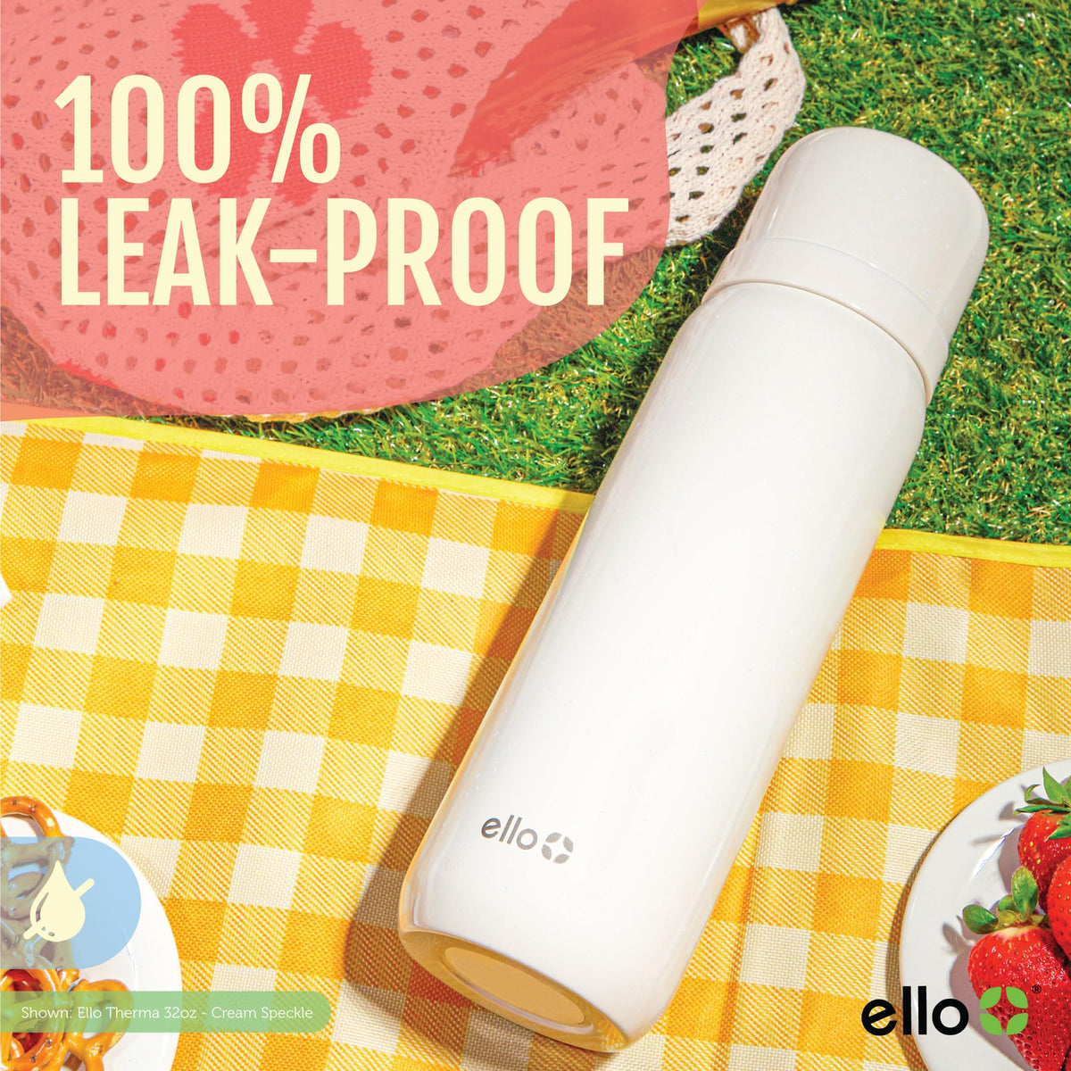 Ello Therma hot beverages stay warm up to 24 hours.