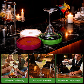 ellrkr Margarita Salt Rimmer sugar-dish ideal for sweet-rim cocktails