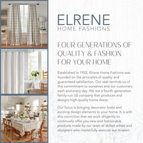 Elrene Camile easy-clean design wipes away messes