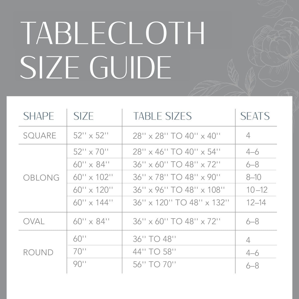 Elrene Camile oval 60x84 tablecloth laid out on an oval table.