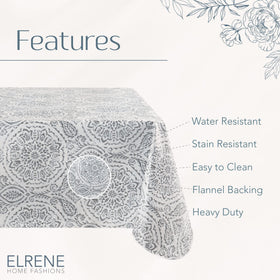 Elrene Savannah rectangle 60x84 gray shows a versatile boho design.