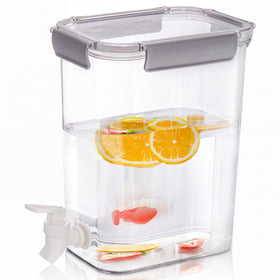 Elsjoy 1.2 gallon dispenser with spigot for smooth, mess-free beverage pours.