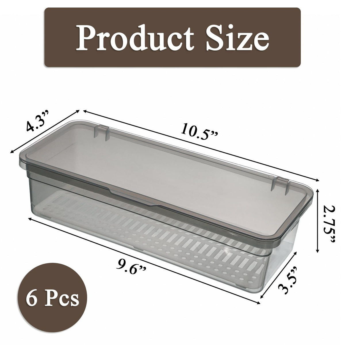 Elsjoy flatware tray with drainer system keeps utensils dry and ready.