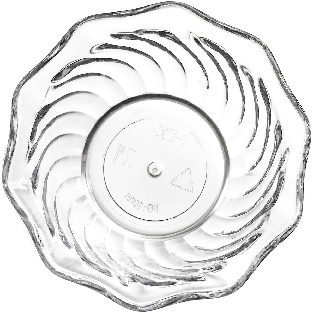 Elsjoy flower-like bowls with textured sides improve grip during handling.