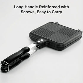 Elsjoy aluminum body close-up highlighting durability for even heating