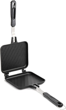 Elsjoy double-sided design for faster, even browning