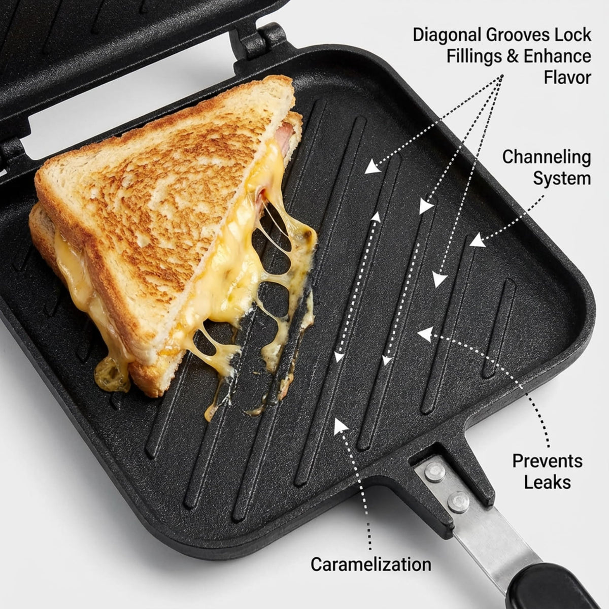 Elsjoy handle-on-stovetop setup for versatile cooking