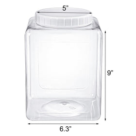 Elsjoy lid with ribbed design for easy removal and tight seal.