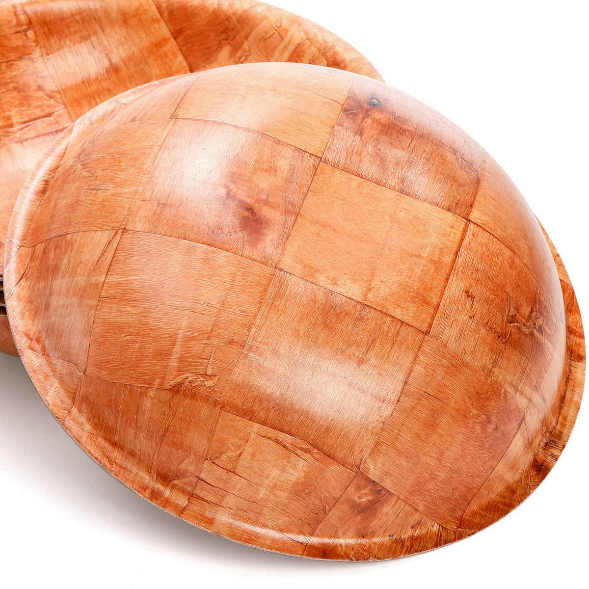 Elsjoy natural birch bowls showcase warm grain and food-safe design.