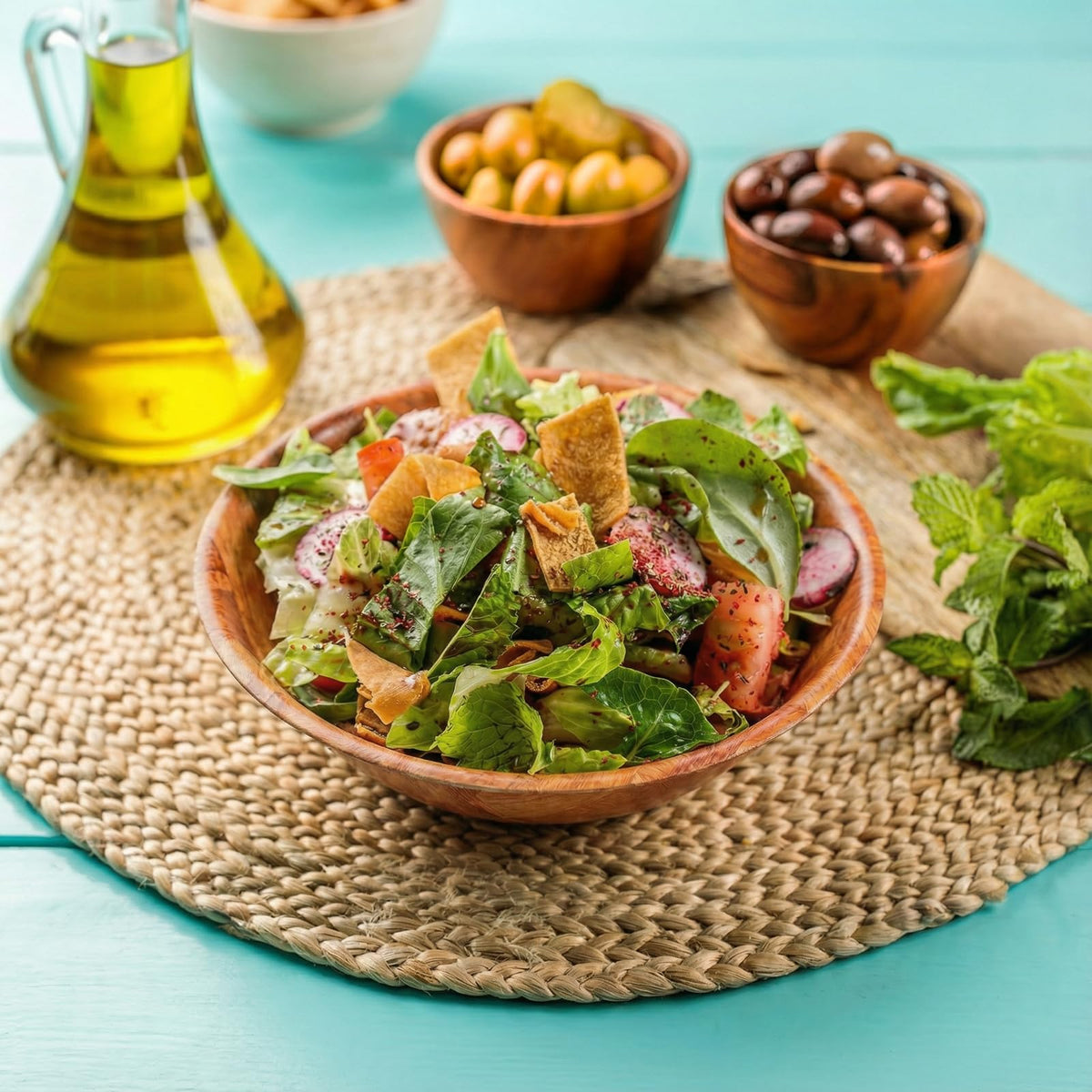 Elsjoy 8-inch family dining bowl supports salads and side dishes at gatherings.
