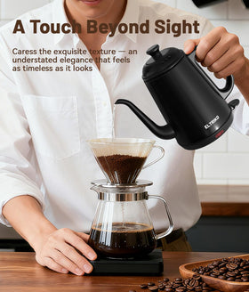 ELTRIKO gooseneck kettle 1L capacity for quick brews